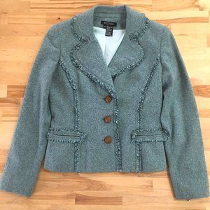 ETCETERA Teal Jacket, Size 4